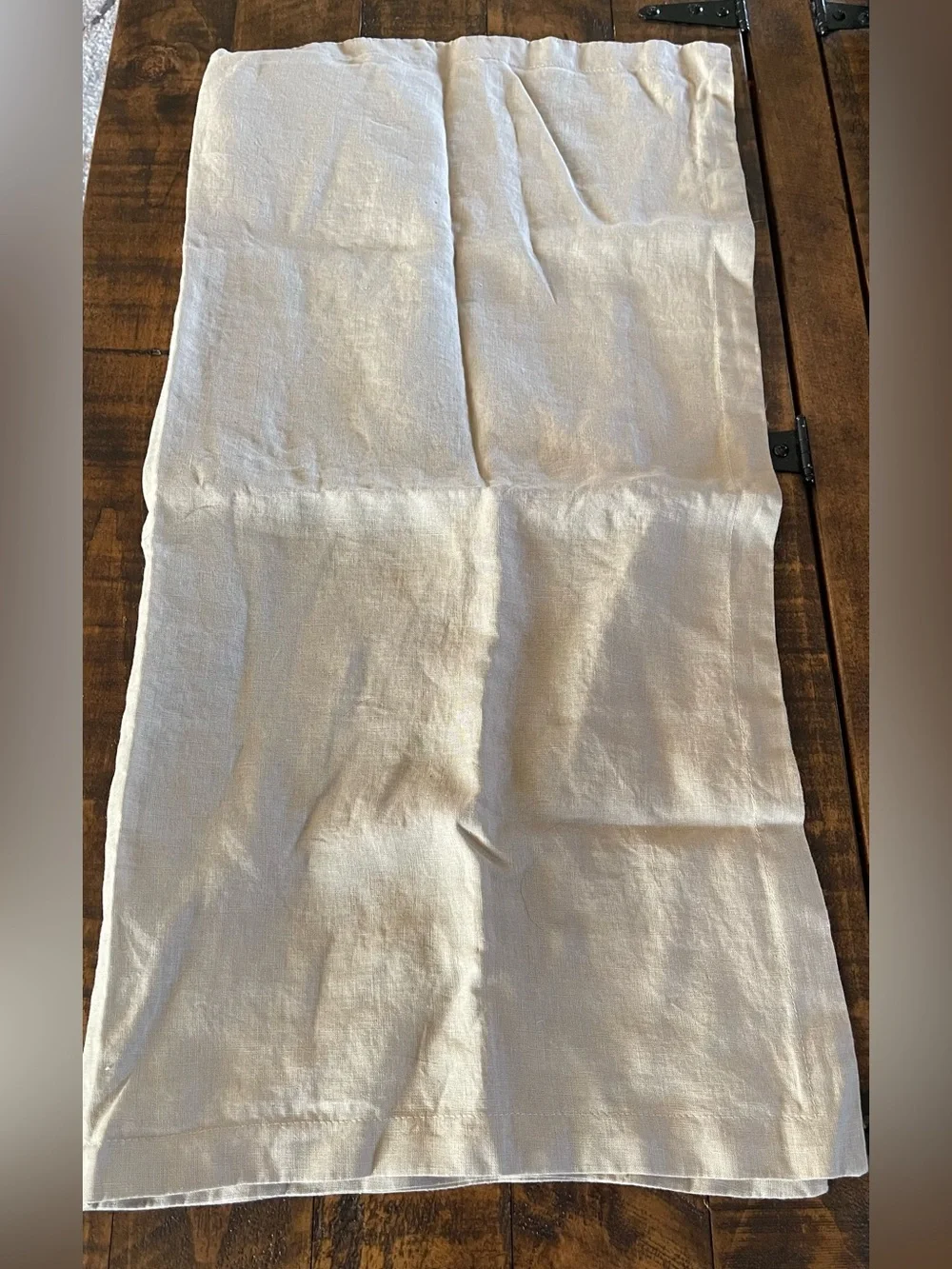 NWOT Quince European Linen Euro Sham, 26 X 26 (Toffee)